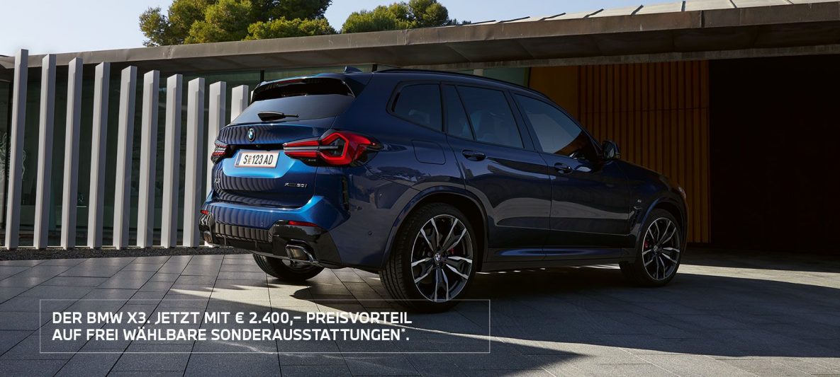 BMW X3.